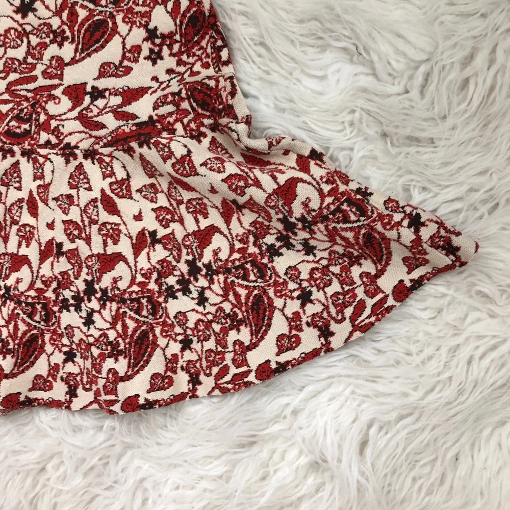 Boho‎ Skirt Fall Look Comfortable Stretchy Bohemian Pattern